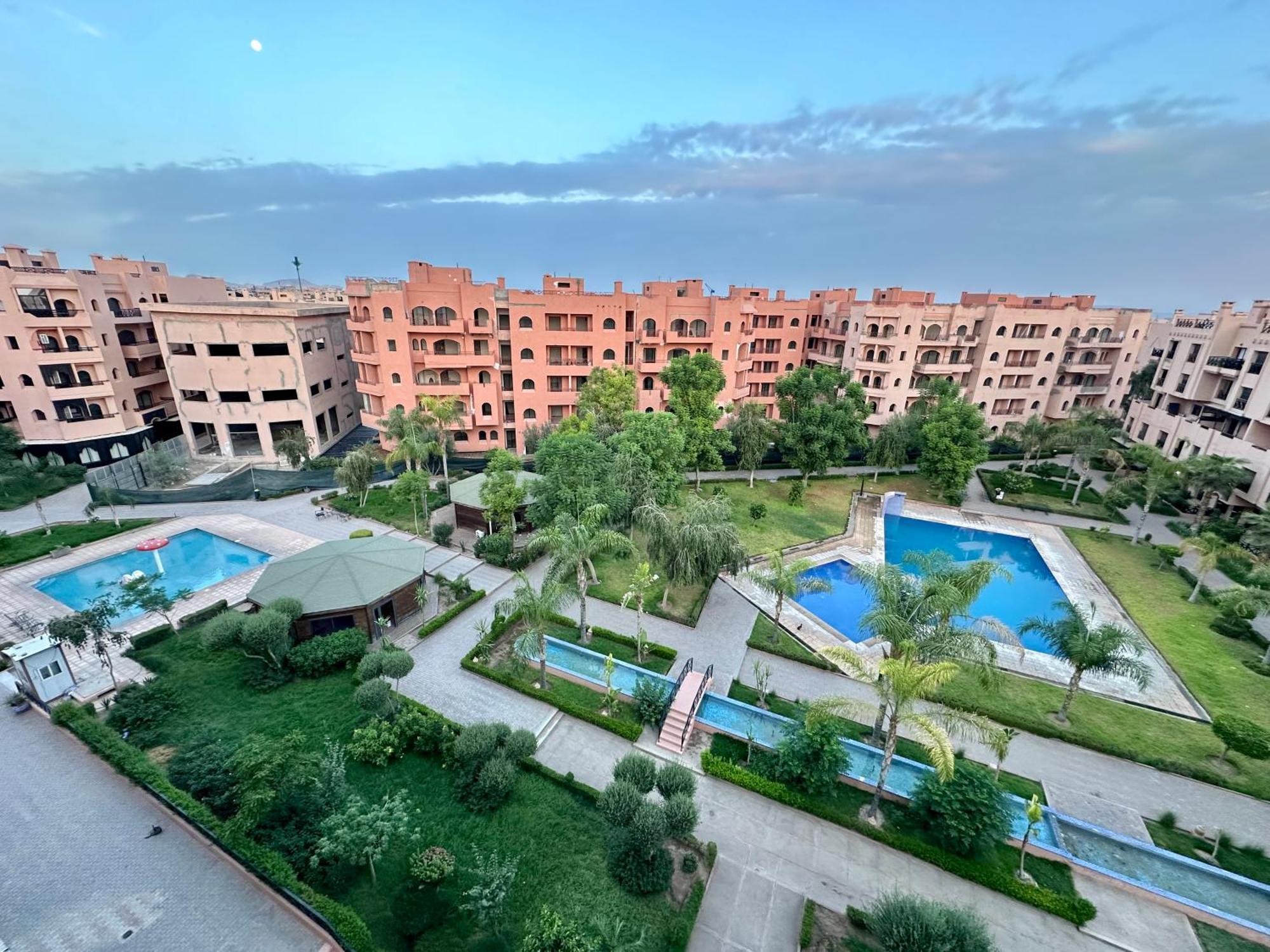 Oasis De Detente Avec Terrasse Et Vue Sur Piscine Marrakesh Eksteriør bilde