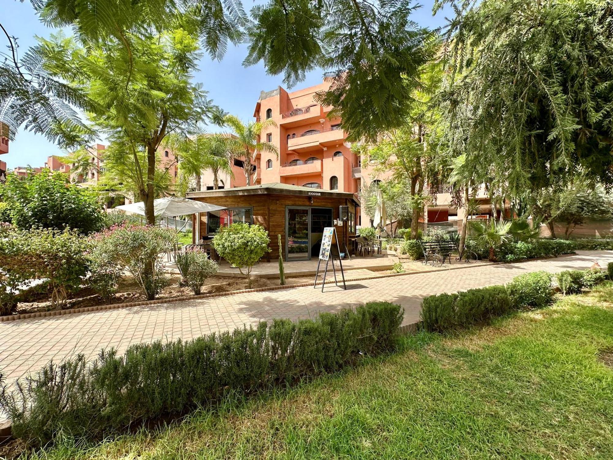 Oasis De Detente Avec Terrasse Et Vue Sur Piscine Marrakesh Eksteriør bilde
