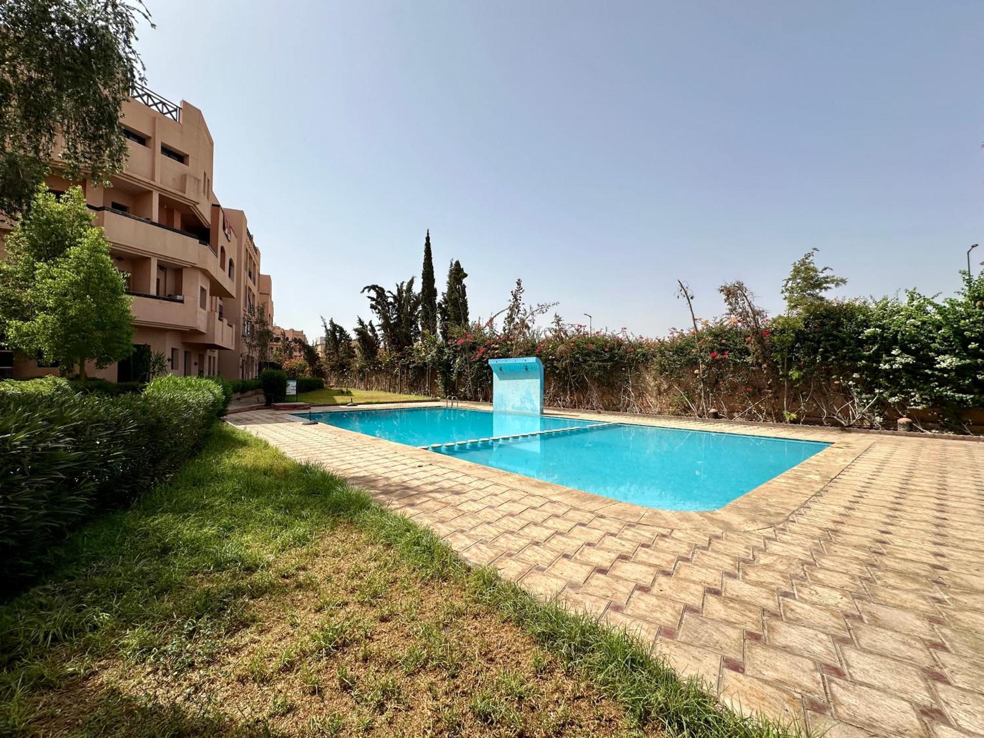 Oasis De Detente Avec Terrasse Et Vue Sur Piscine Marrakesh Eksteriør bilde