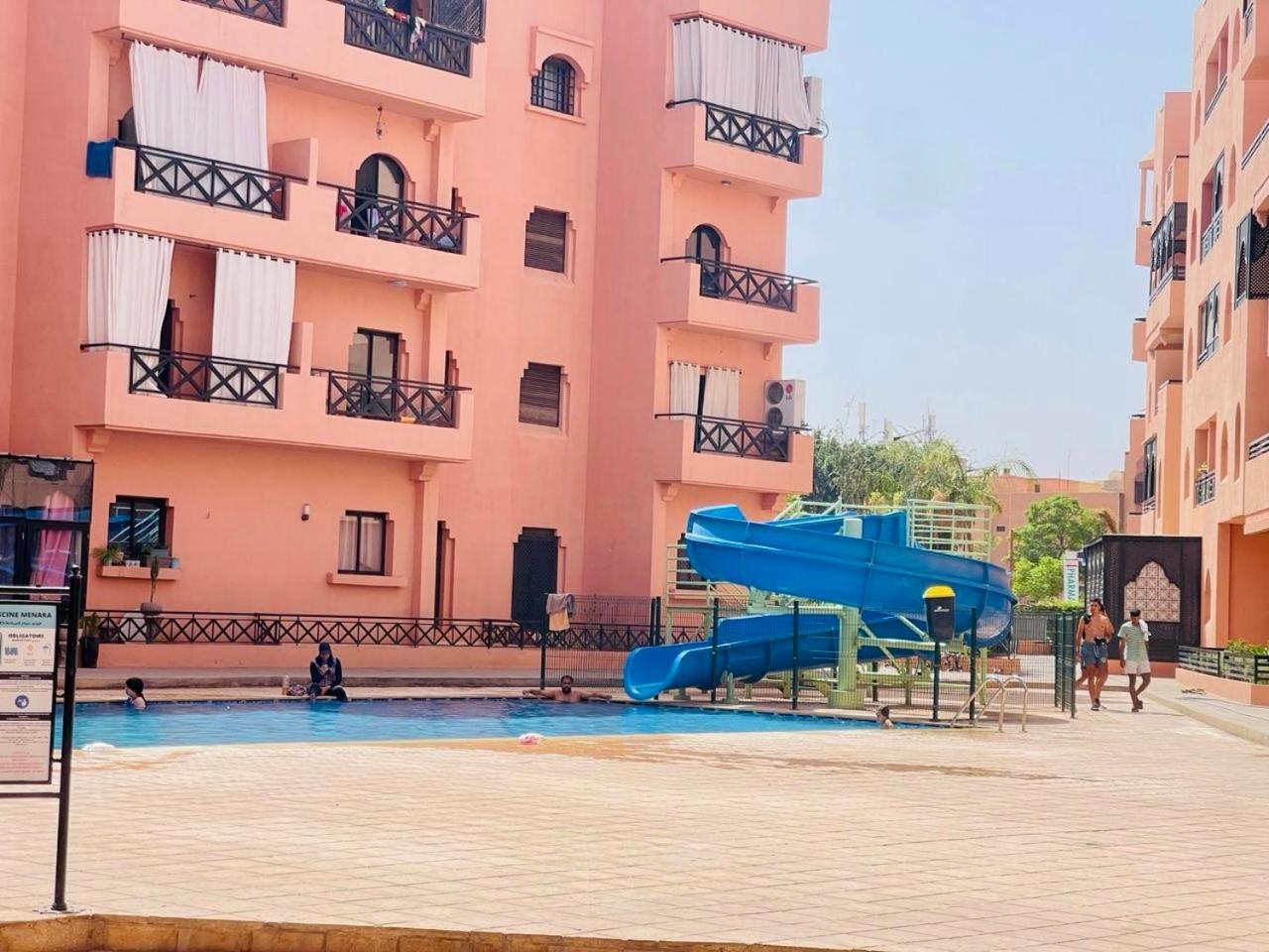 Oasis De Detente Avec Terrasse Et Vue Sur Piscine Marrakesh Eksteriør bilde